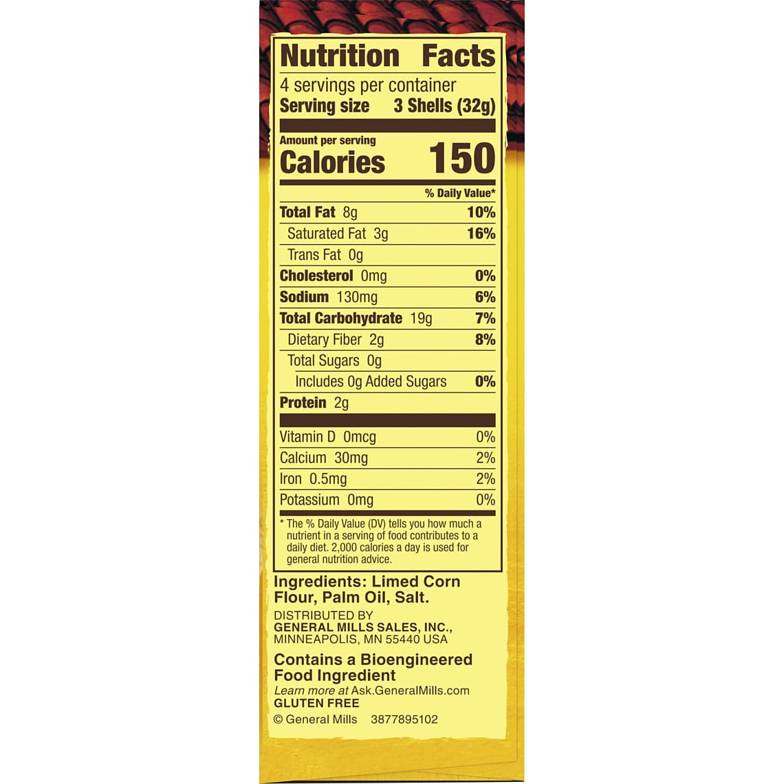 Classic Crunchy Taco Shells Gluten Free Old El Paso